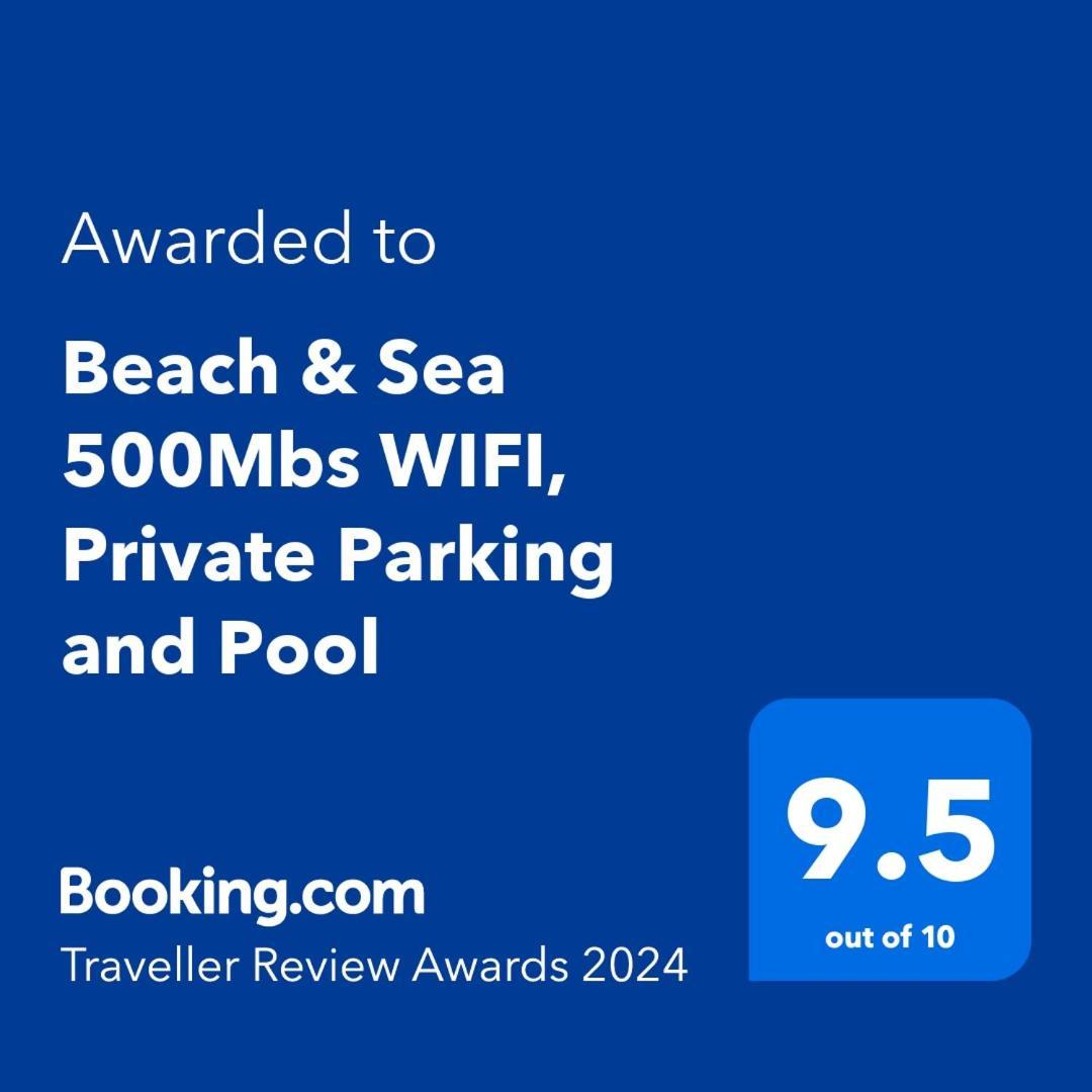 Beach & Sea Apt, Fast Wifi, Airco, Private Parking And Pool بورتيماو المظهر الخارجي الصورة
